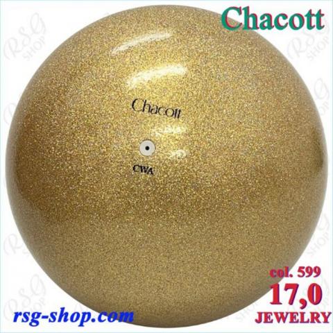 Ball Chacott Practice Jewelry 17cm col. Gold