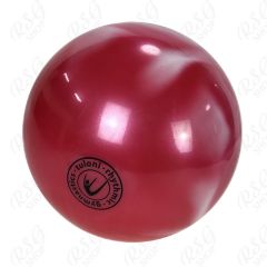 Ball Tuloni 18 cm Metallic-Multicolor col. Red White Art. T0870 