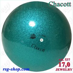 Palla Chacott Practice Jewelry 17cm col. Verde smeraldo