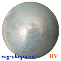 Ballon Pastorelli Silver AB Glitter HV FIG 18cm