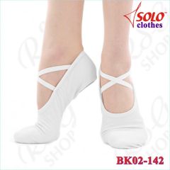 Profi Split-Sohle Ballettschuhe Solo col. White Art. BK02-142