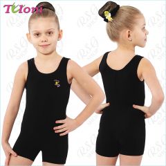 Maillot culote Tuloni BSH01CLL-B negro