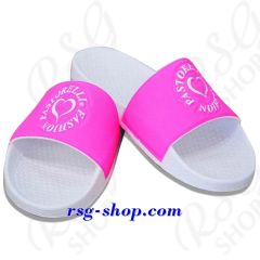 Bathing shoes Pastorelli col. White x Pink