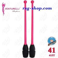 Massues Venturelli 41 cm Col. Pink-Noir FIG 415T-103002