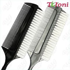 Professional 2 in 1 hair comb Tuloni 23cm Art. T1214
