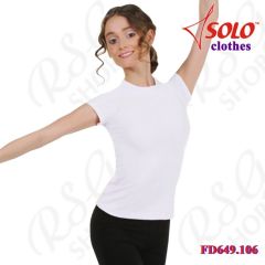 T-Shirt Solo col. White FD649.106