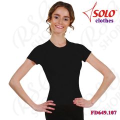 T-Shirt Solo col. Black FD649.107