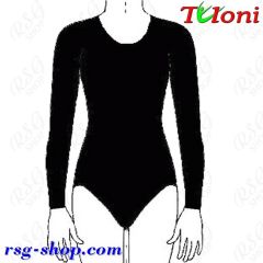 Long Sleeve Training Bodysuit Tuloni BD02C-B Black
