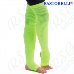 Chauffe-jambes Pastorelli knited mod. STEFY col. Jaune fluo