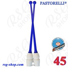 Clubs Pastorelli 45 cm mod. Masha col White-Blue FIG Art 03528