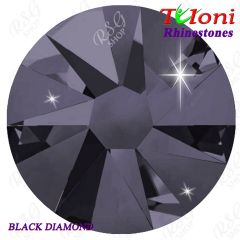 Rhinestones Tuloni col. Black Diamond 288/1440 pcs. mod. Elite HotFix