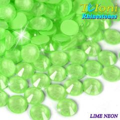 Стразы Tuloni col. Lime Neon 1440 pcs. No HotFix