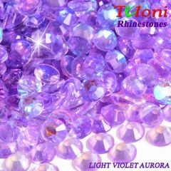 Rhinestones Tuloni col. Light Violet Aurora 1440 pcs. No HotFix