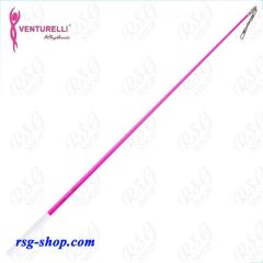 Baguette 56 cm Venturelli col. Arte FIG blanco-rosado de neón. ST5616-10301