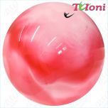 Ball Tuloni 16 cm Metallic-Multicolor col. Pink-Red Art. T0099