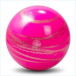 Ball Pastorelli Kiss&Cry RSG Wettkampfball 18cm FIG Glitter Rosa-Gold