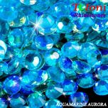 Стразы Tuloni col. Aquamarine Aurora 1440 pcs. No HotFix