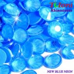 Rhinestones Tuloni col. New Blue Neon 1440 pcs. No HotFix