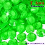 Стразы Tuloni col. New Emerald Neon 1440 pcs. No HotFix