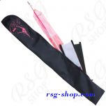 Couverture pour ruban et baguette Sasaki AC-52 BxLMP col. noir-rose lumineux