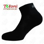 3 x Pair Multifunk. Fitness Socks Tuloni col. Black Art. T0995-B-3