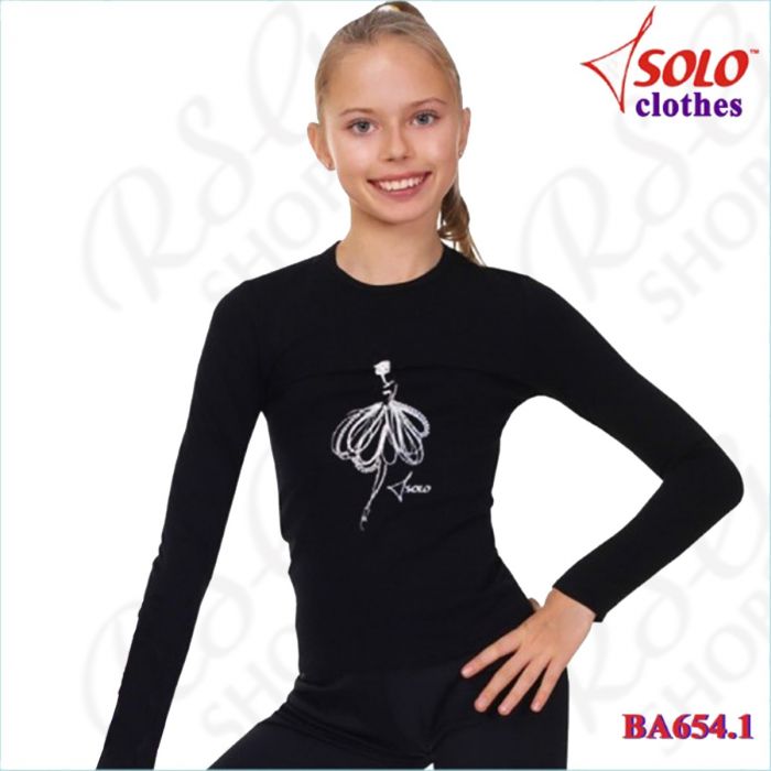 Camiseta Solo col. Black BA654.1