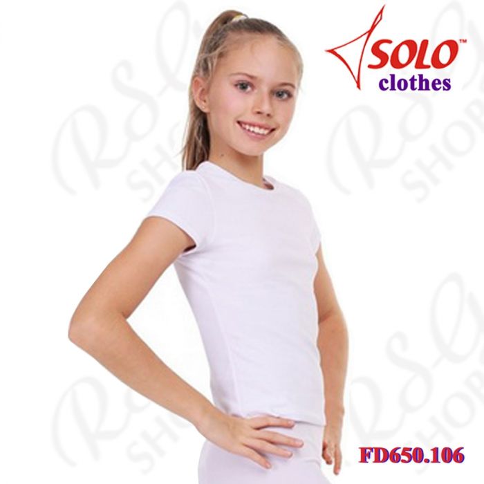 T-Shirt Solo col. White FD650.106