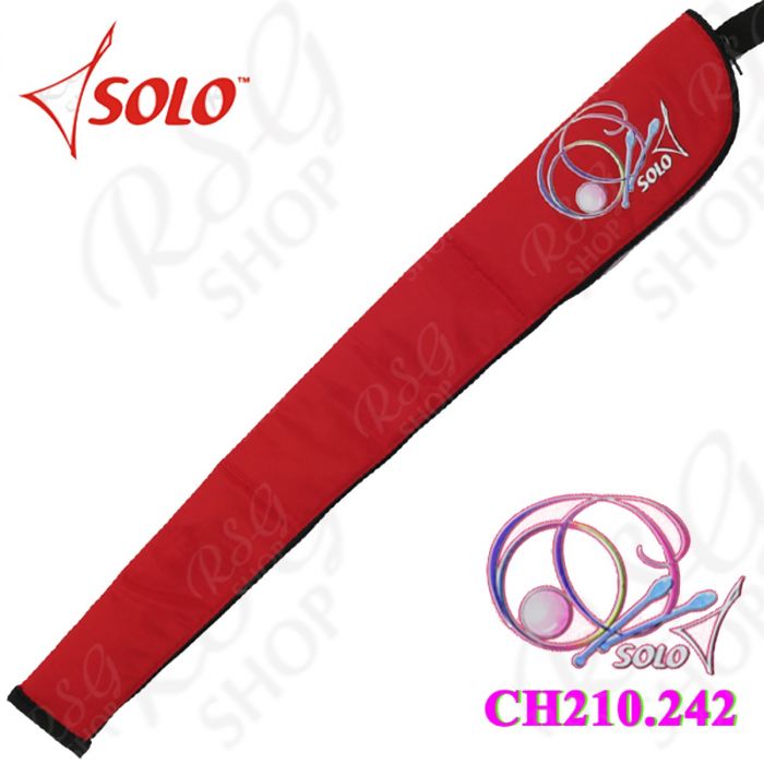 Ribbon & Stick Holder Solo col. Red CH210.242