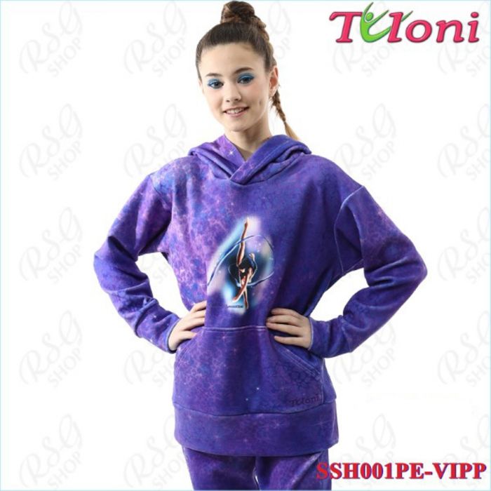 Hooded Sweatshirt Tuloni col. Viola-Purple Art. SSH001PE-VIPP