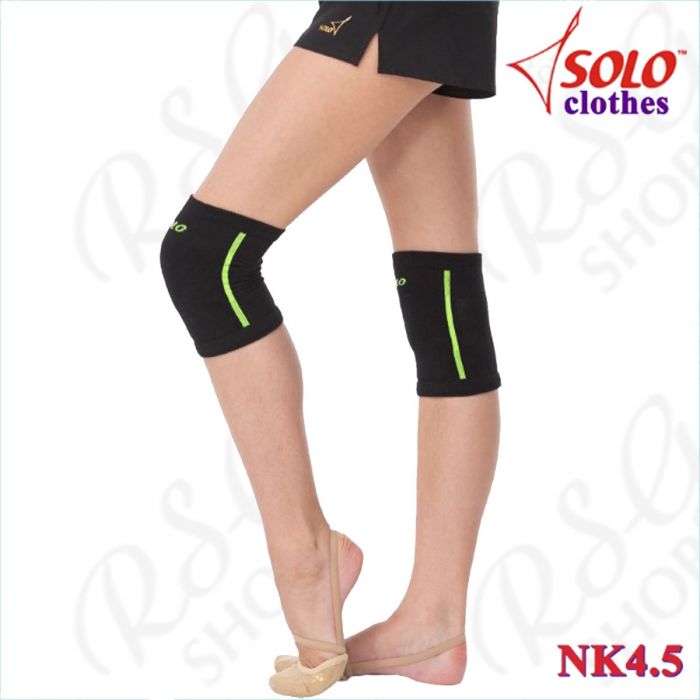 Knee protectors Solo NK4 knited col. Black-Lime NK4.5