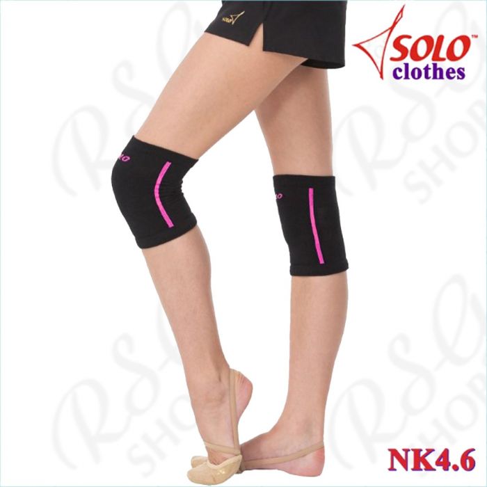 Knee protectors Solo NK4 knited col. Black-Pink NK4.6