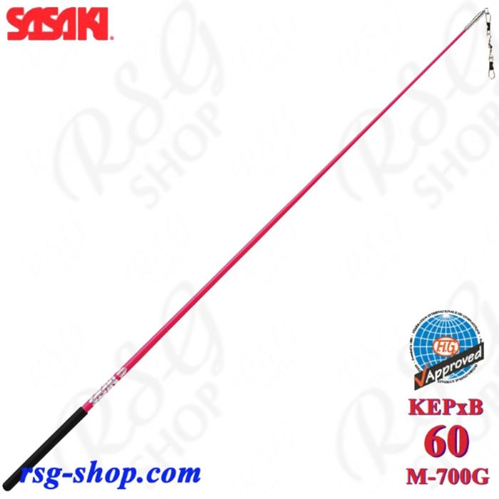 Stick Sasaki M-700G KEPxB 60cm col. FluoPink x Black FIG
