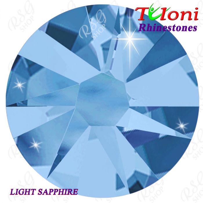 Стразы Tuloni col. Light Sapphire mod. Basic HotFix