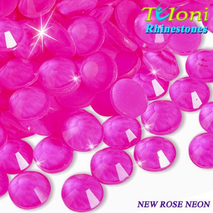 Rhinestones Tuloni col. New Rose Neon 1440 pcs. No HotFix