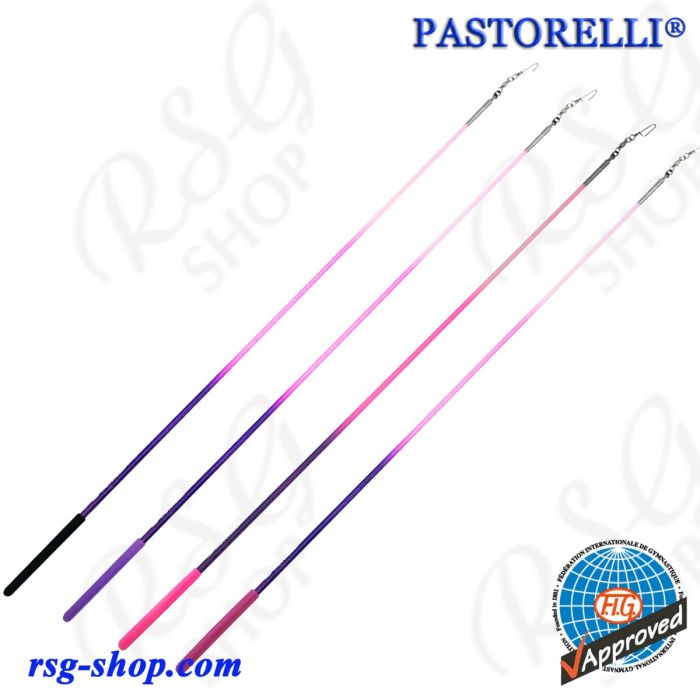 Stab 60cm Pastorelli col. Glitter Lilac-Fluo Pink-Candy Pink FIG