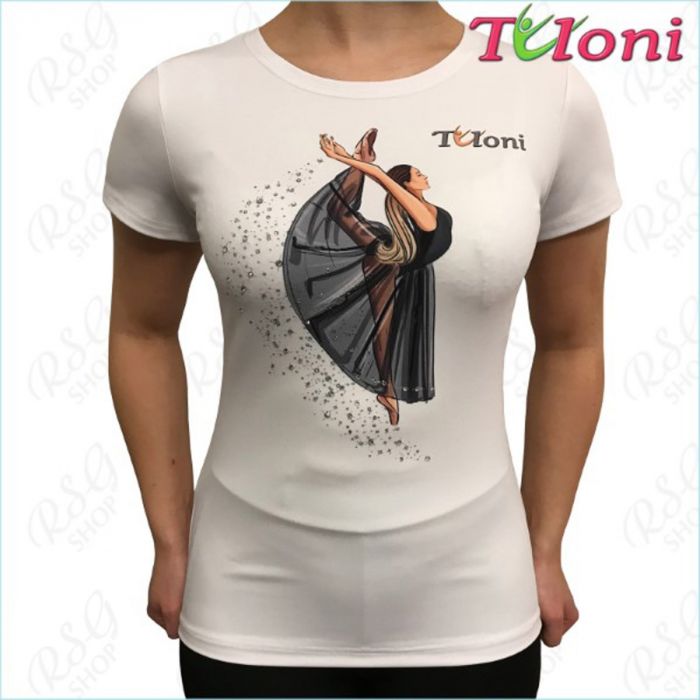 T-Shirt Tuloni mod. Ballet col. White Art. TSH01-W