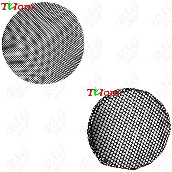 Сетка на пучок Tuloni size 1x1/ 5x5 mm col. Black Art. T0979/T0980