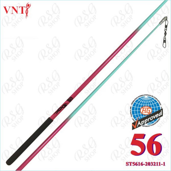 Stab 56 cm Venturelli Fuchsia - Aquamarine FIG ST5616-203211-1