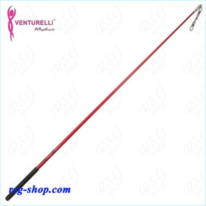 Bacchetta 60 cm Venturelli Red Glitter-Black FIG ST5916-61602